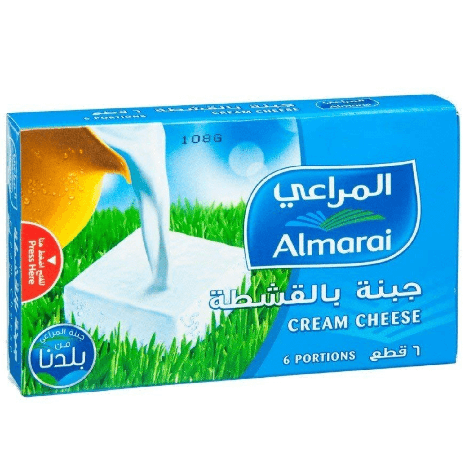 Buy Almarai Cream Cheese 6 Portions Imported Online at Best Price